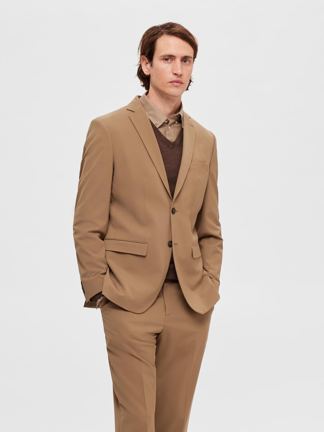Tailored Slim Fit Suit-Set Blazer