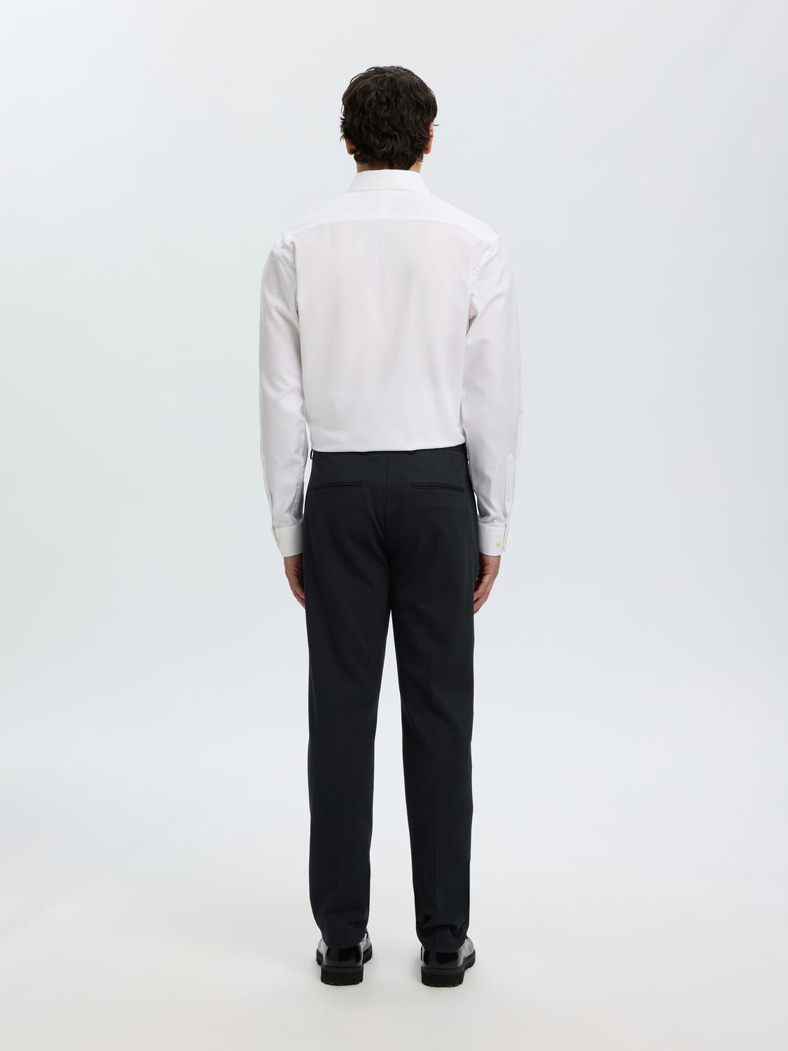 Black Tailored Suit-Set Trousers