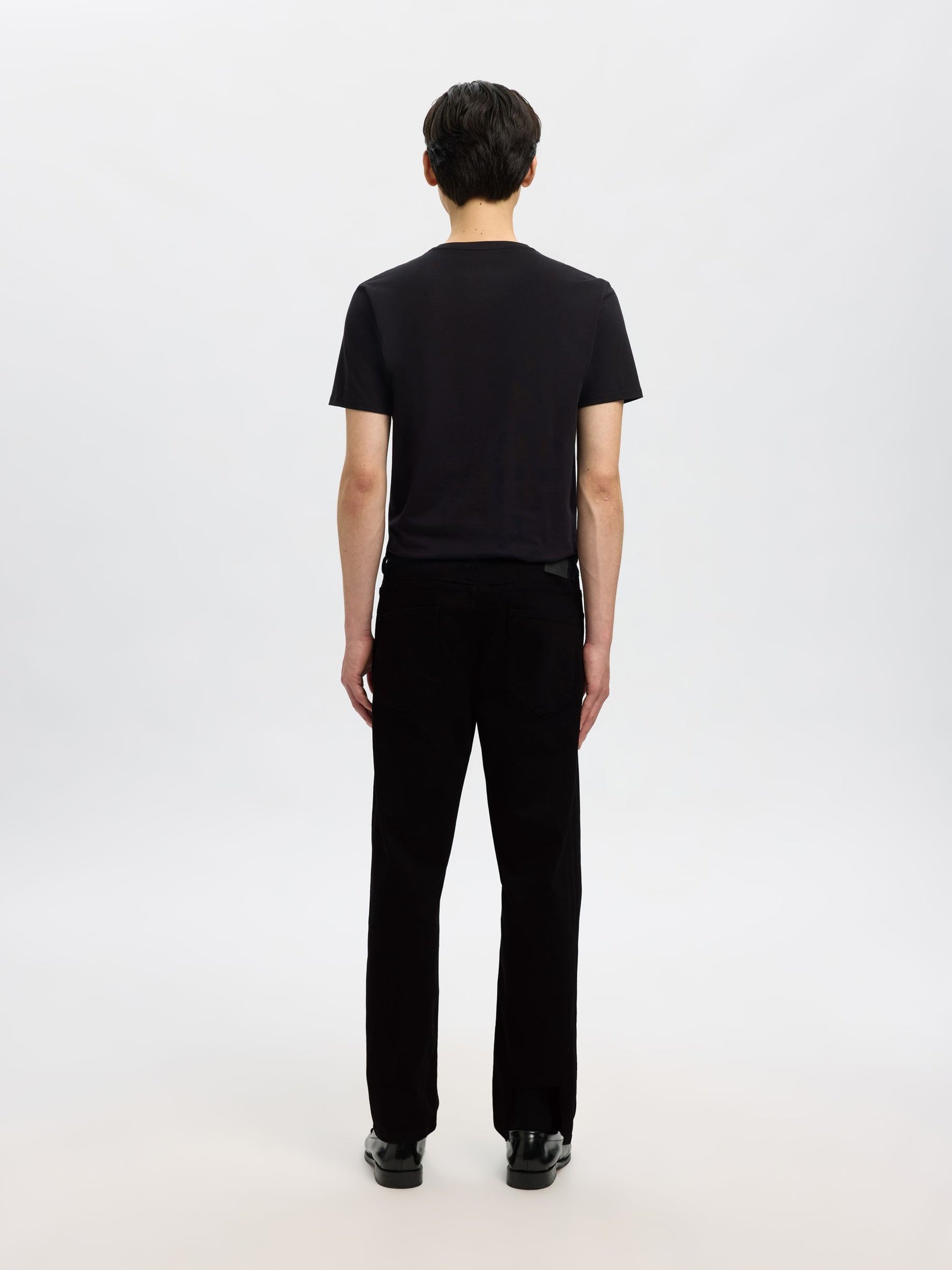 Black Straight Fit Jeans