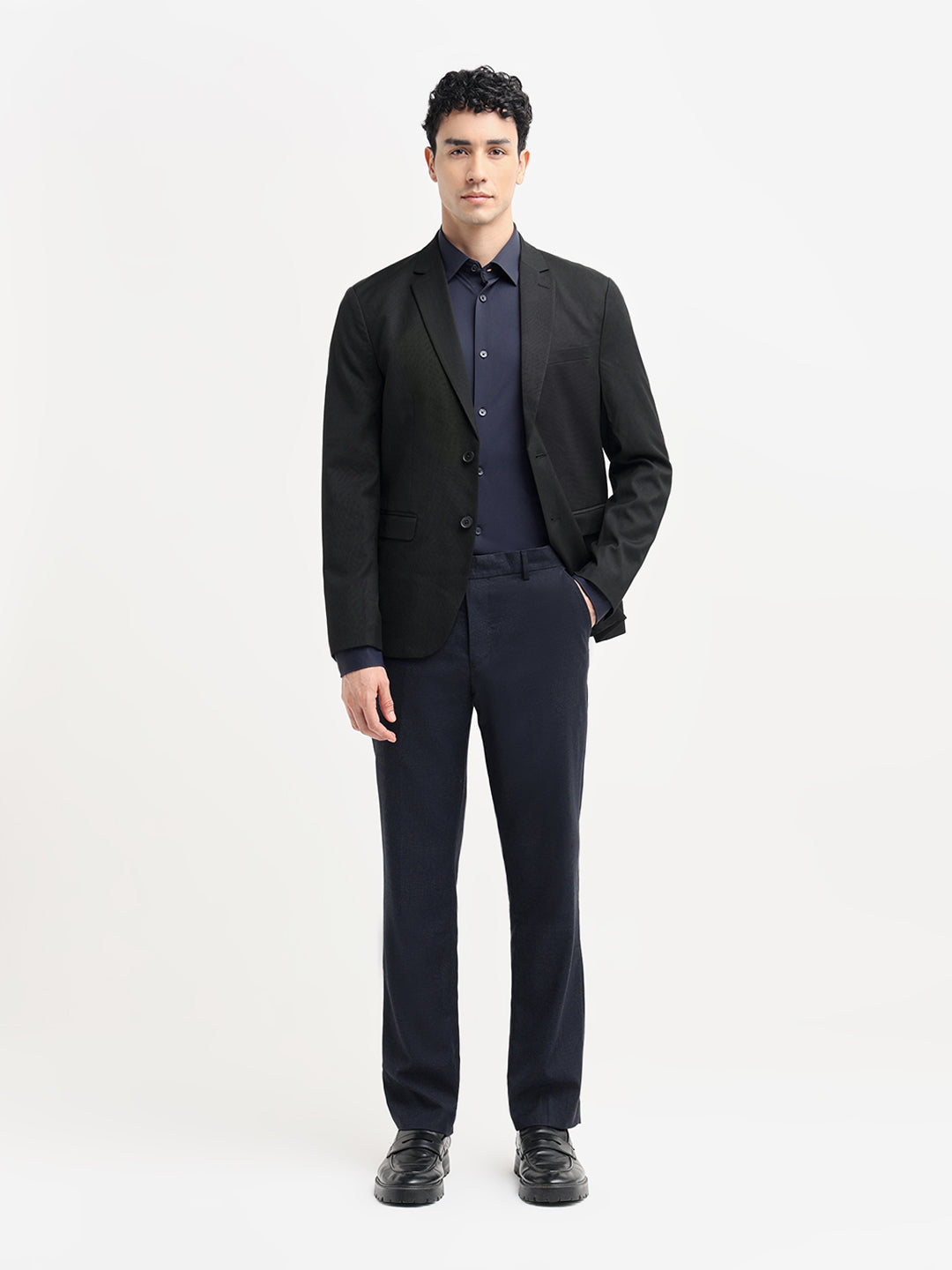 Dark Blue Slim Fit Shirt