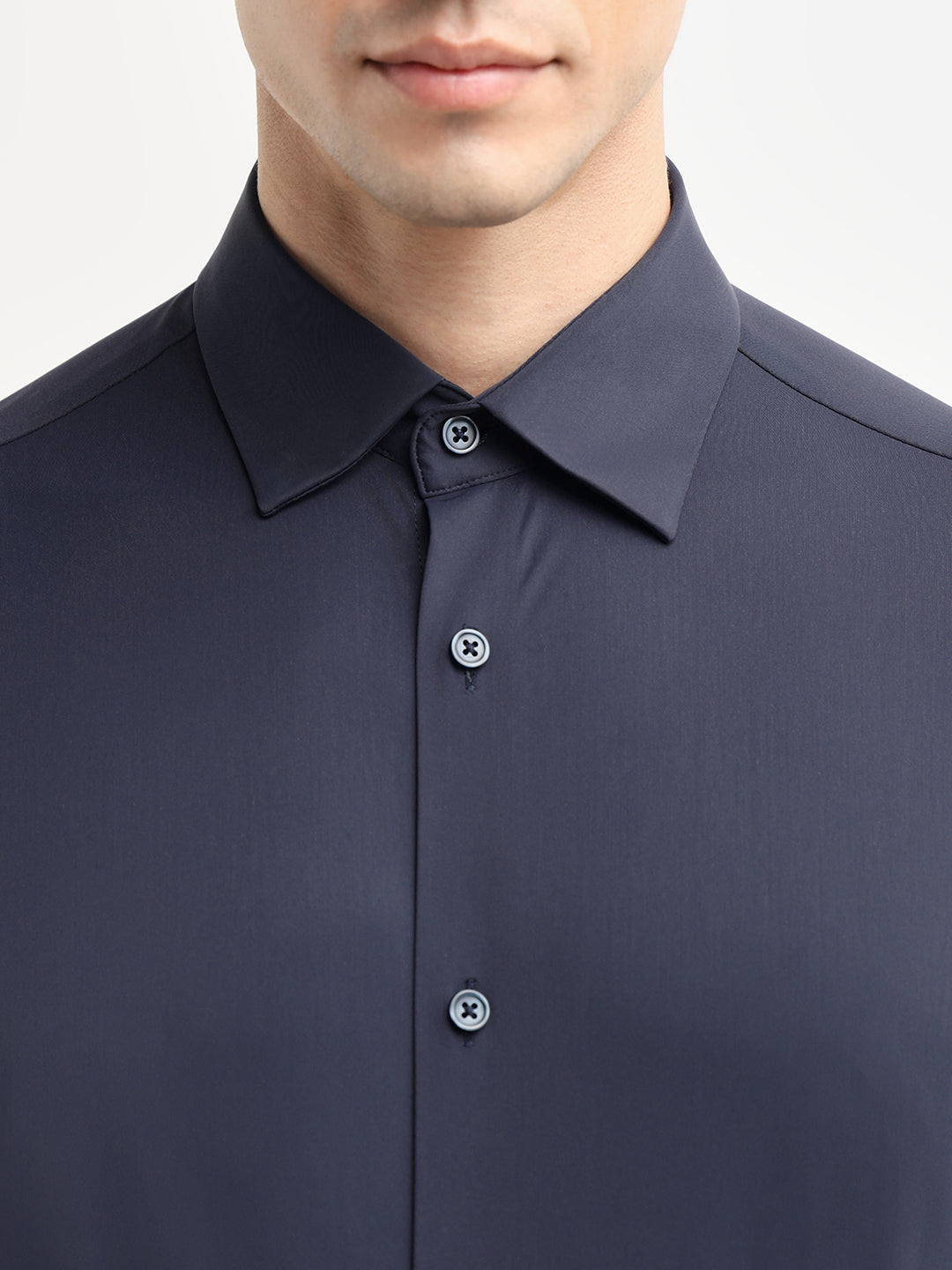Dark Blue Slim Fit Shirt