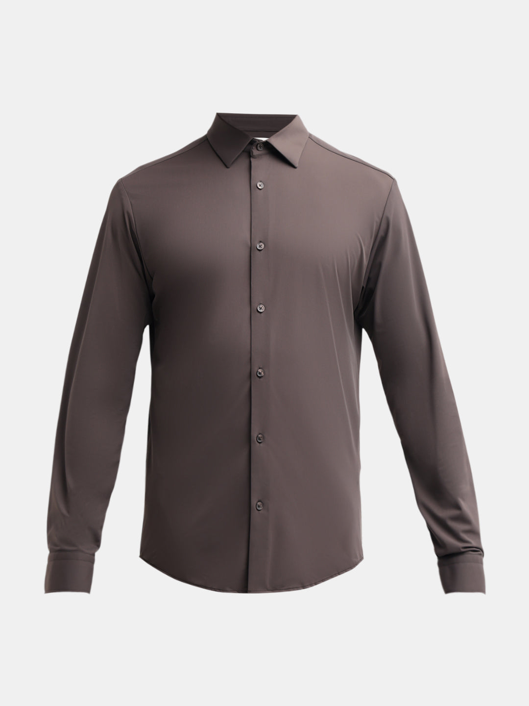 Brown Slim Fit Shirt