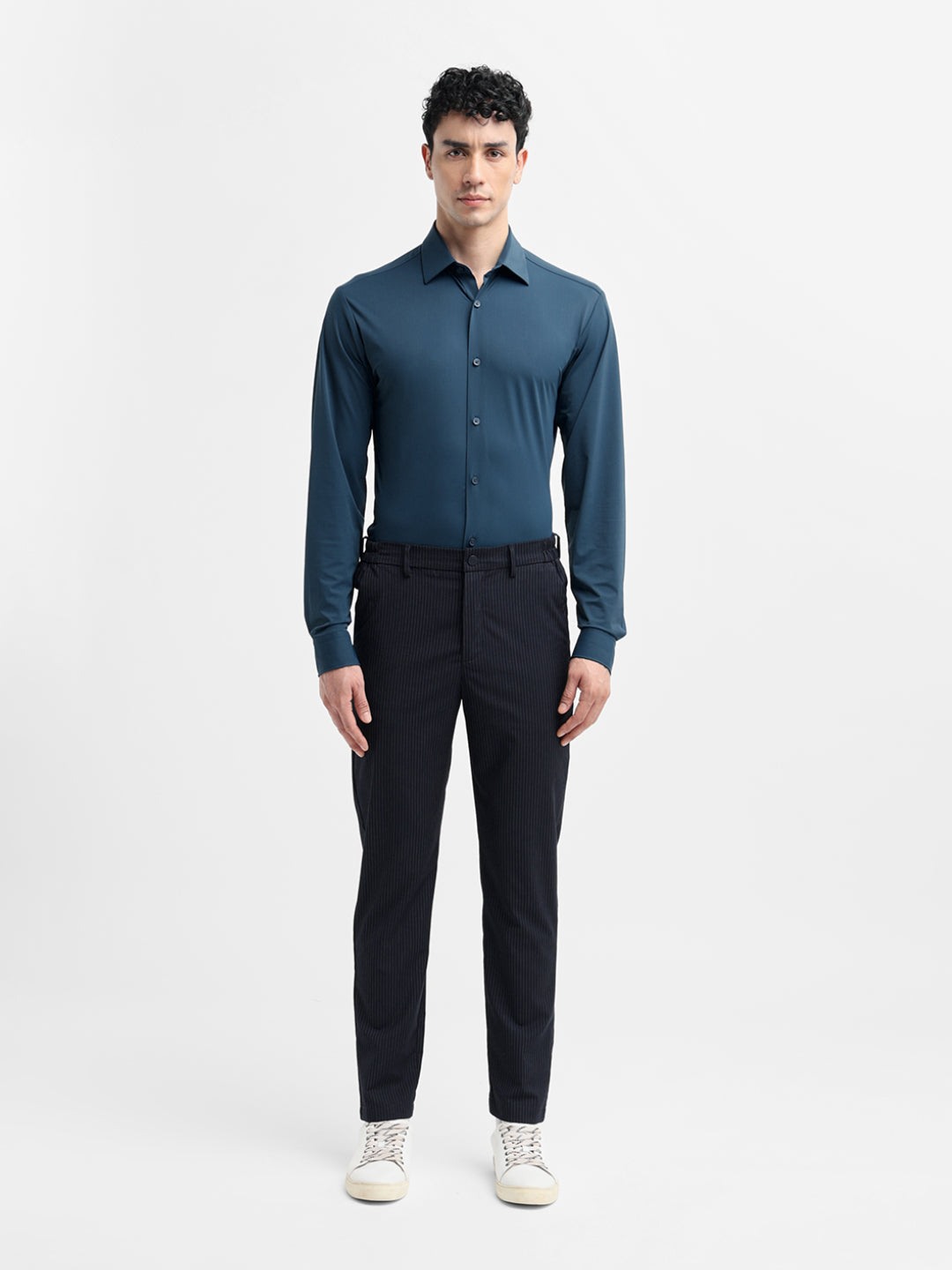 Dark Blue Slim Fit Shirt