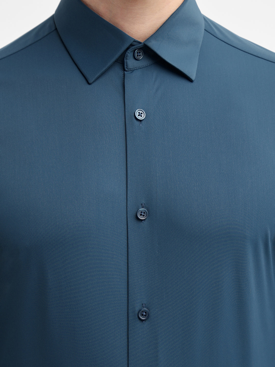 Dark Blue Slim Fit Shirt
