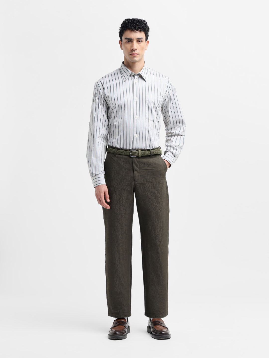 Striped Relaxed Fit Shirt
