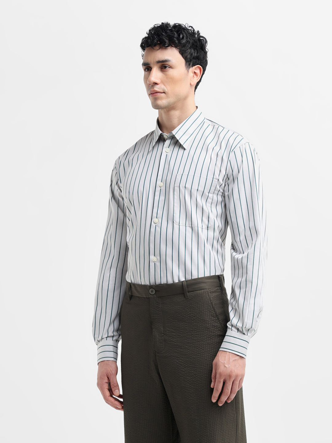 Striped Relaxed Fit Shirt