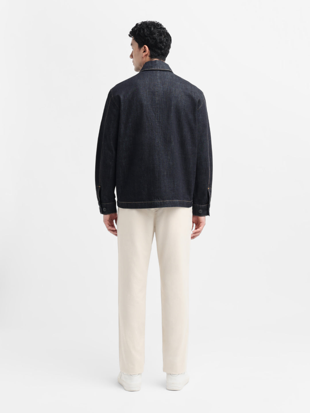 Dark Blue Selvedge Denim Jacket