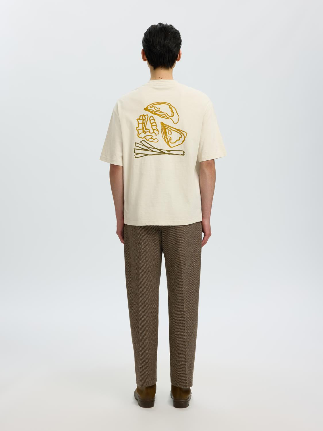 Off-White Printed Relaxed Fit T-shirt