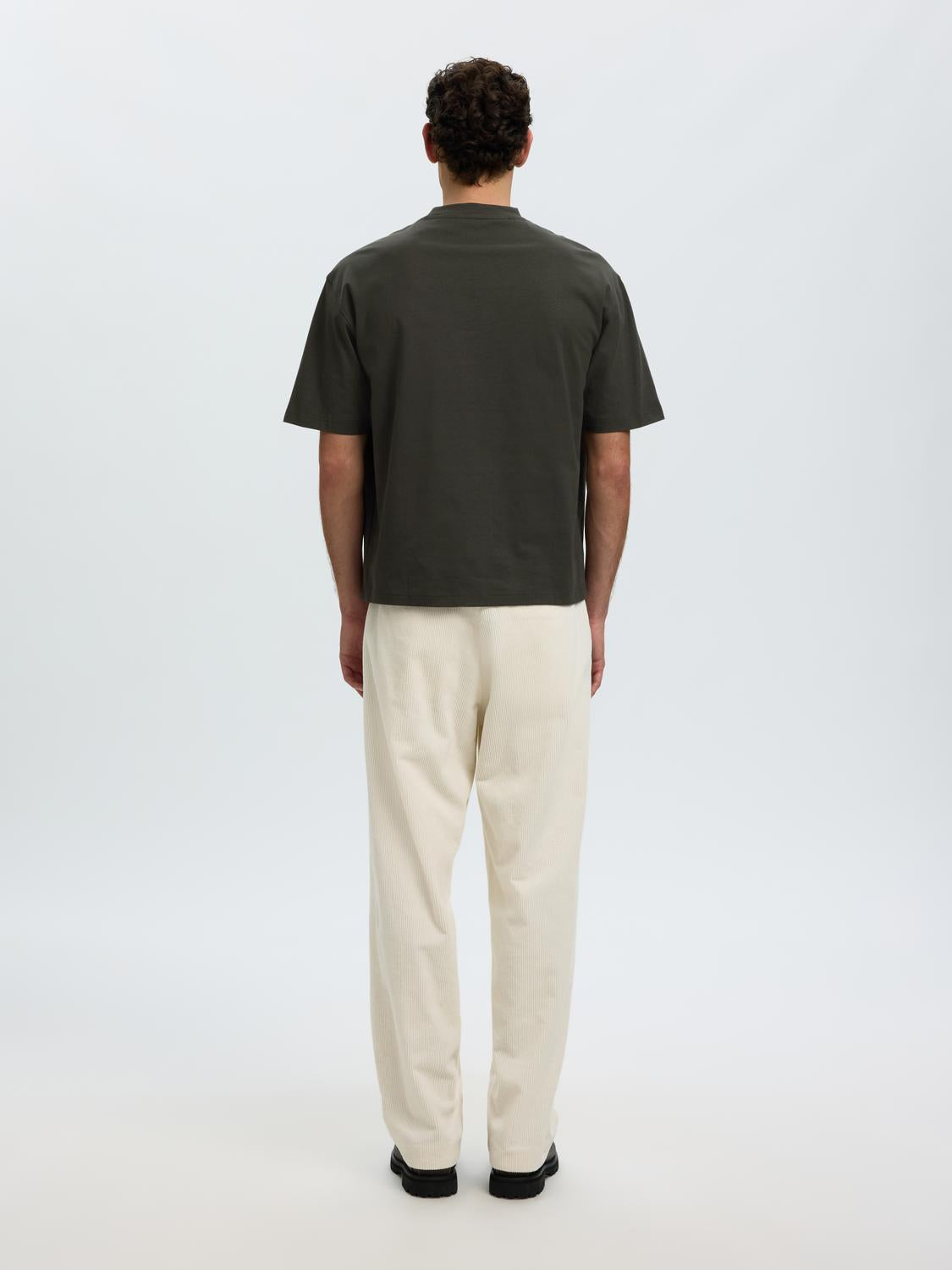 Dark Green Relaxed Fit T-shirt