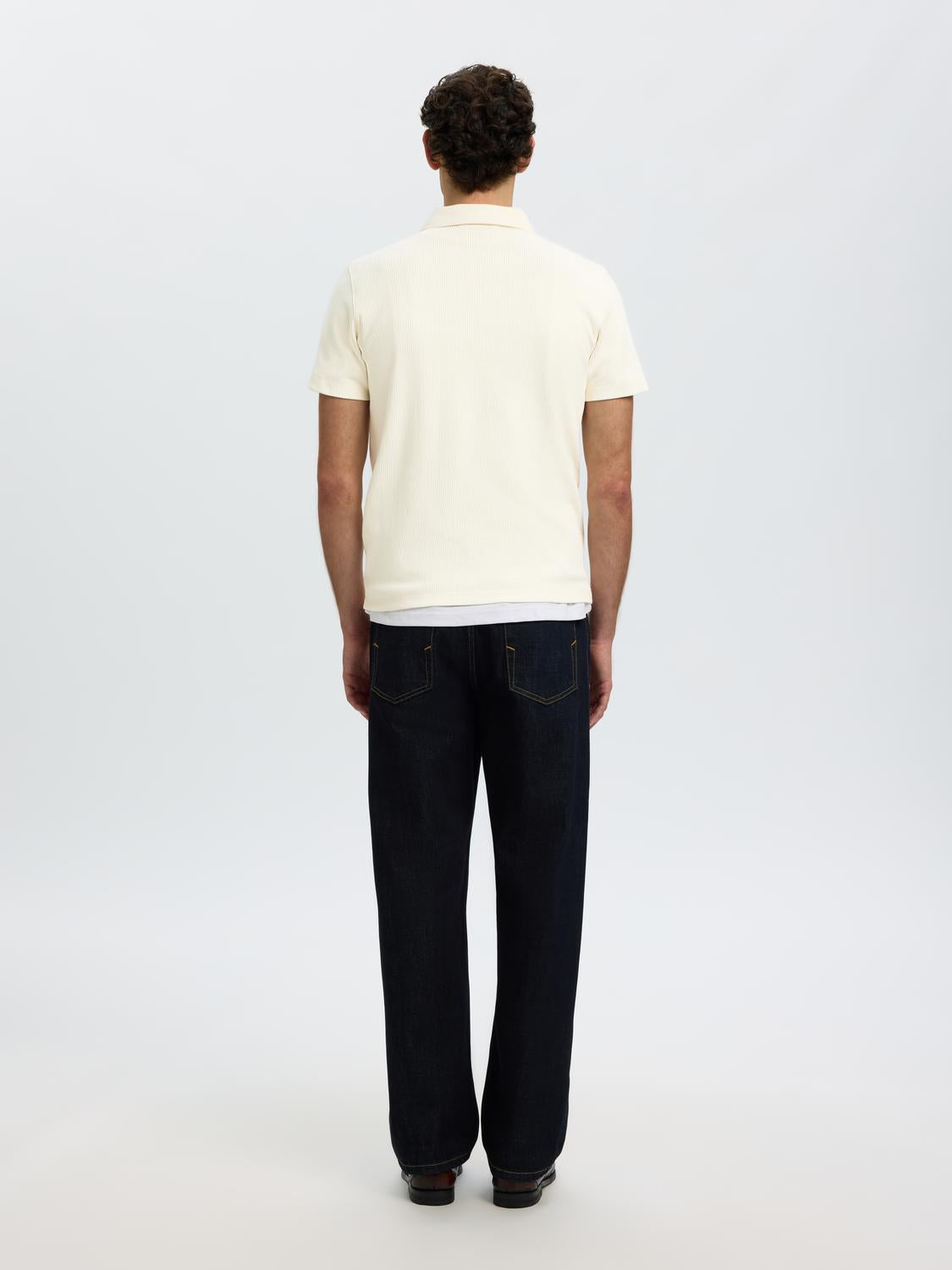 Off-White Cotton Polo