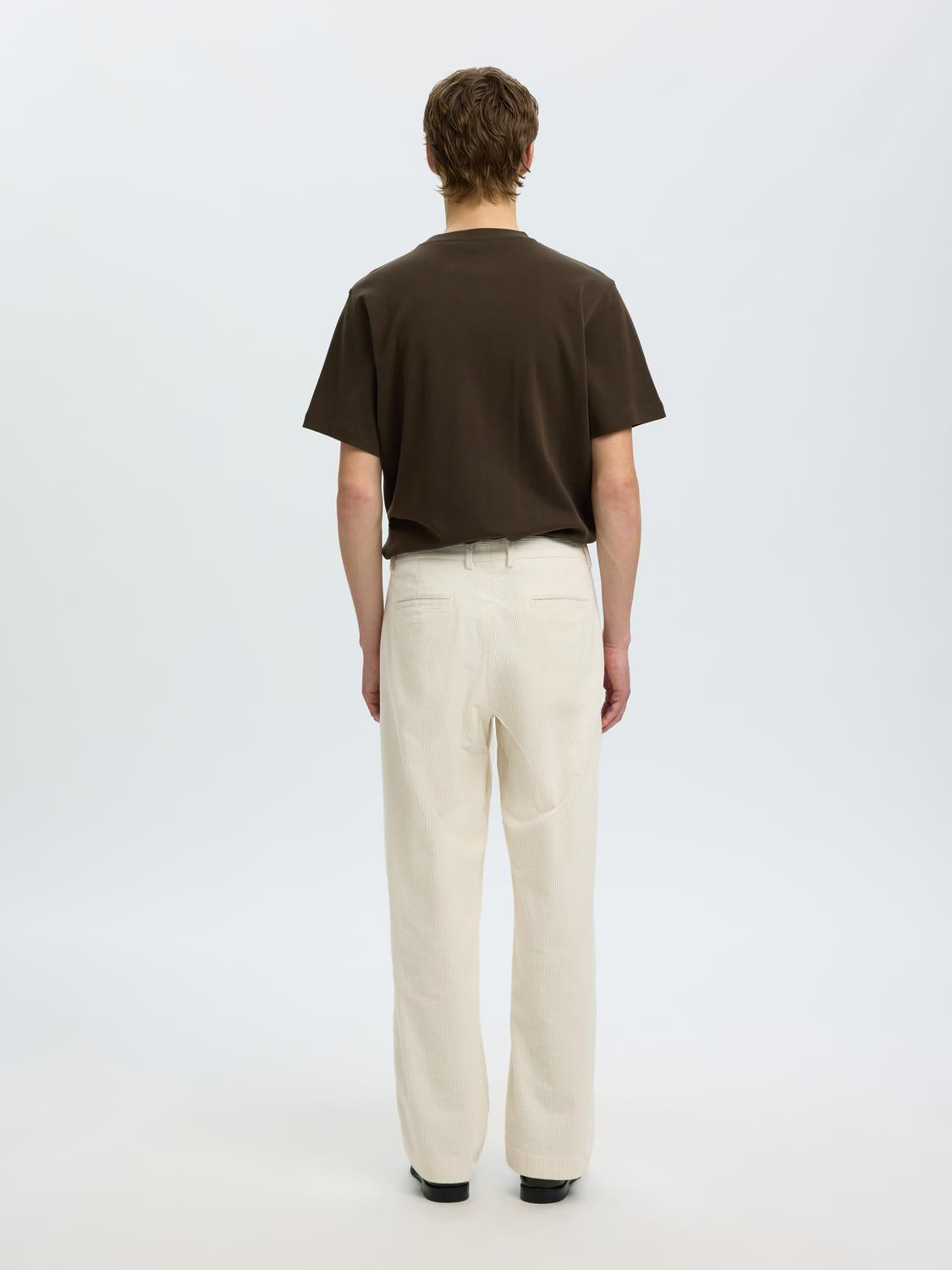 Loose Fit Corduroy Pants