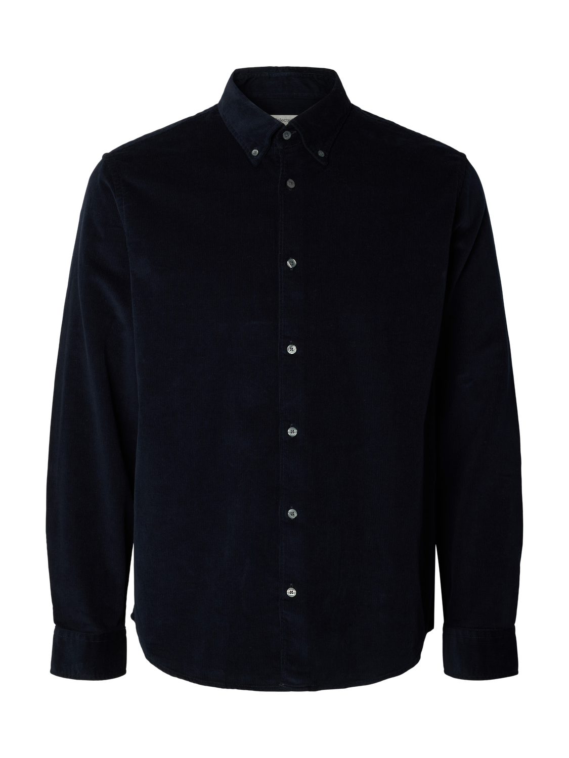 Dark Blue Corduroy Shirt