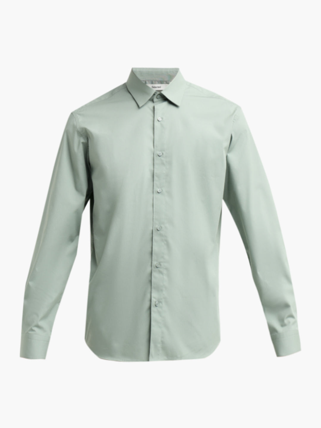 Light Green Slim Fit Formal Shirt