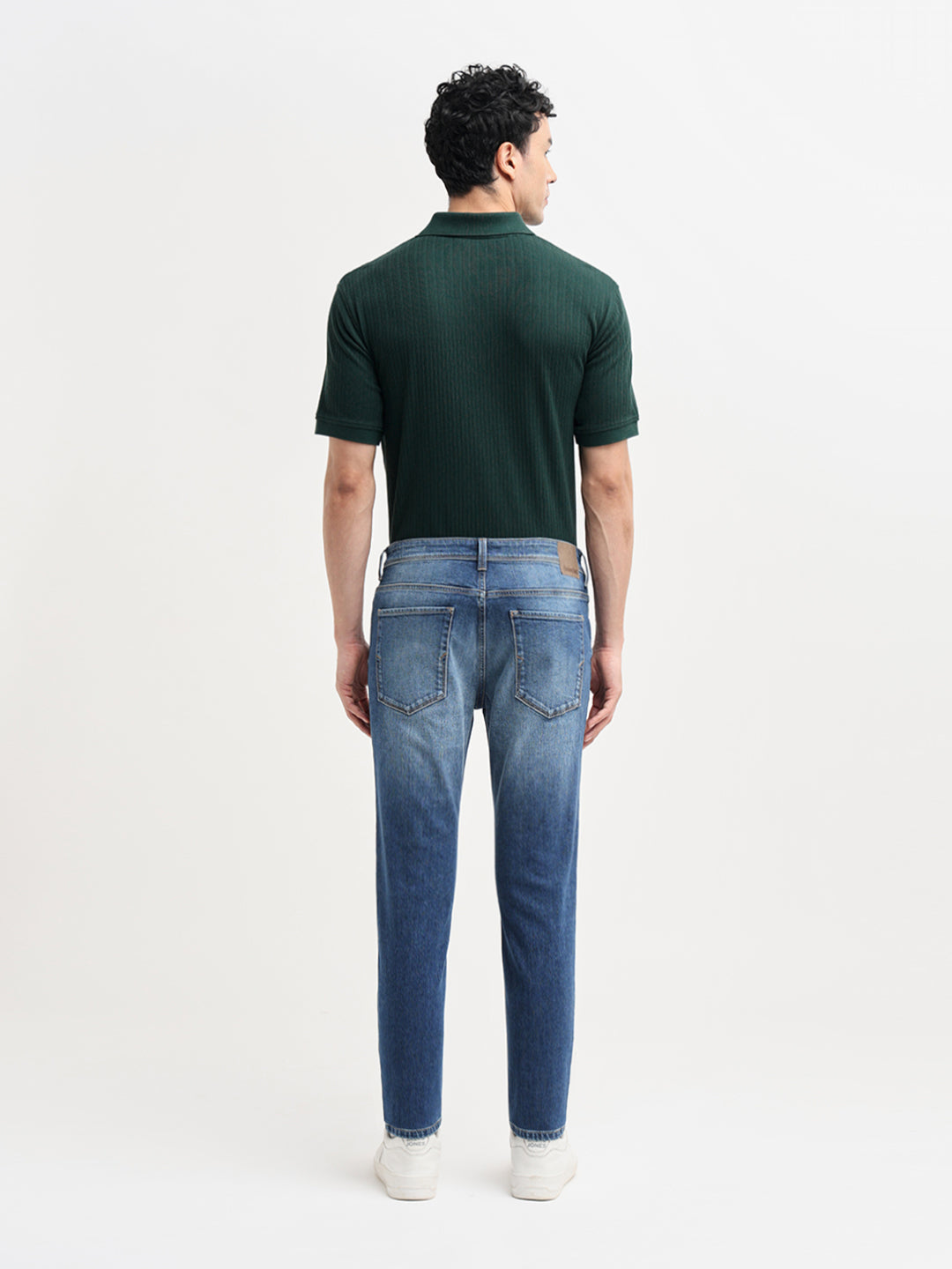Blue Washed Slim Fit Jeans