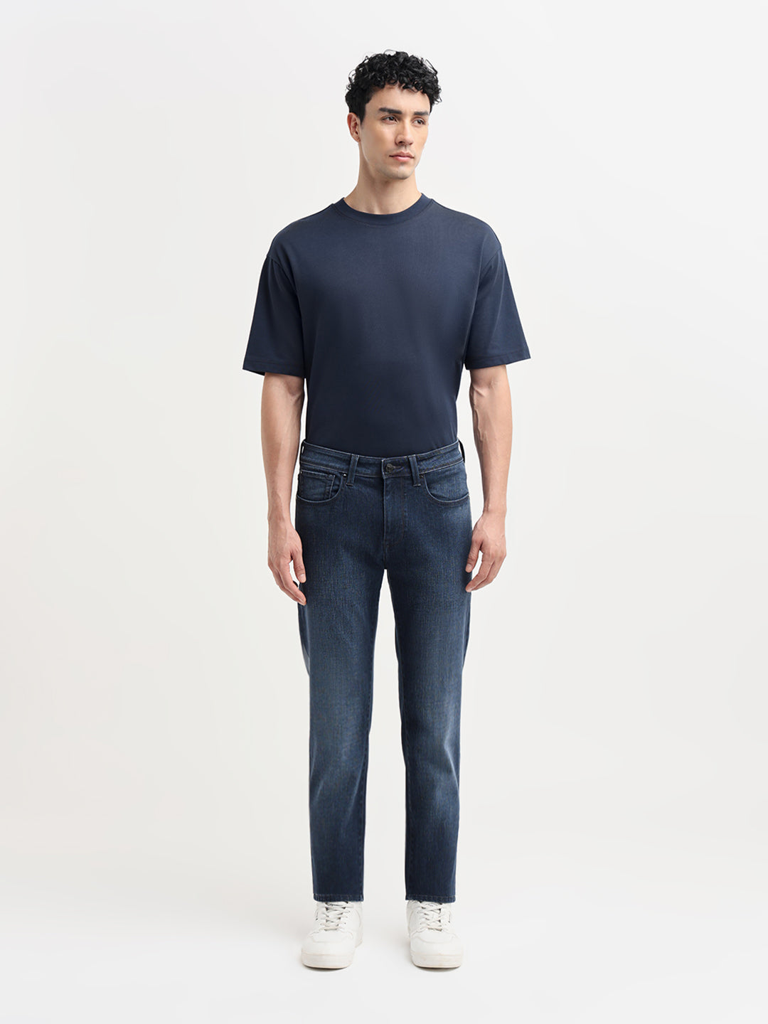 Dark Blue Slim Fit Jeans